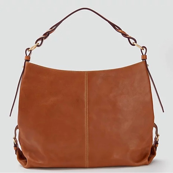 Dooney & Bourke Florentine Leather Twist Sac Shoulder Bag - Picture 2 of 3